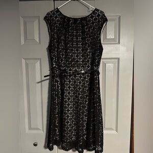 Dress - Db established 1962 - black cocktail dress size 16